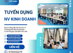 Bất Động Sẩn Việt Anh tuyển dụng:Nhân Viên Kinh Doanh/Sale BĐS