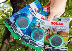 Kẹp thơm khe gió máy lạnh oto #Sonax_Air_Freshener