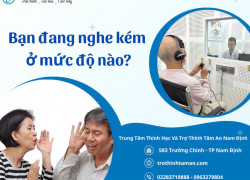 Bạn đang nghe kém ở mức độ nào?