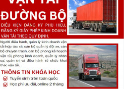 lớp học sơ cấp vận tải đường bộ học toàn quốc- 0973868682