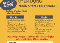 Tuyển Nhân Viên Kinh Doanh