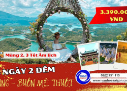 Tour Tà Đùng - Buôn Mê Thuột 3N2Đ