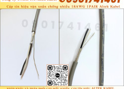 Cáp tín hiệu 18awg 1p, 2p, 3p, 4p Đà Nẵng, Huế, Quảng Ngãi, Quảng Nam