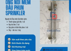 Ống mềm nối đầu phun Sprinkler, Ống mềm kết nối đầu phun chữa cháy, Khớp nối mềm PCCC