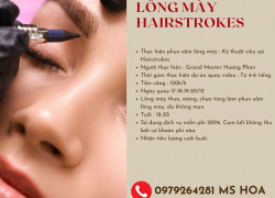 GÓC TUYỂN MẪU LÔNG MÀY HAIRSTROKES