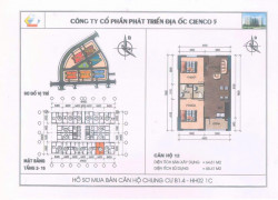 BÁN CĂN HỘ CHUNG CƯ HH02-1C KĐT THANH HÀ CIENCO 5 – 65M2, 2 PHÒNG NGỦ, GIÁ CHỈ 2 TỶ 230 TRIỆU