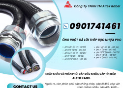 Ống ruột gà lõi thép 1/2 inch ( ID 16-OD 20) Đà Nẵng, Huế, Quảng Nam