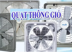 Quạt thông gió vuông công nghiệp Dasin có những loại nào?