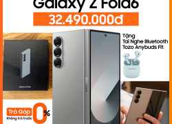 Tuần mới săn sale Galaxy Z Fold6