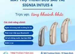 Máy trợ thính Signia Intuis 4 - Tận hưởng trọn vẹn từng khoảnh khắc