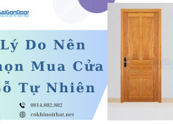 Lý Do Nên Chọn Mua Cửa Gỗ Tự Nhiên