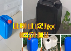 Can nhựa 30 lít đựng sơn nội thất, can nhựa 25 lít đựng phụ gia, can nhựa 20 lít đựng thành phần axit