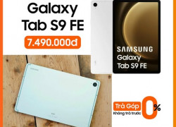 Galaxy tab s9 fe trải nghiệm mượt mà