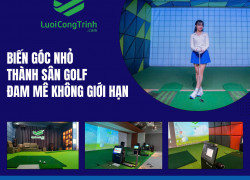 Lắp đặt phòng golf 3D: Công nghệ xịn, trải nghiệm thật.