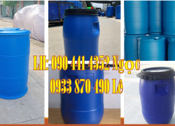 Thùng phuy nhựa 220L giá bao nhiêu, thùng phuy chứa nước sạch 120 lít, thùng phuy nhựa 100 lít HDPE