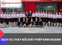 Dịch vụ thay đổi giấy phép kinh doanh Đồng Nai