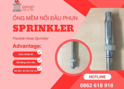 Khớp nối mềm Sprinkler/Khớp nối mềm inox/Ống mềm nối đầu phun Sprinkler/Ống mềm inox chữa cháy/Ống mềm cứu hỏa