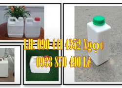 Can nhựa 5 lít đựng axit, can nhựa 2 lít đựng cồn, can nhựa 1 lít vòi ấn, can nhựa 500ml đựng hoá chất nông nghiệp