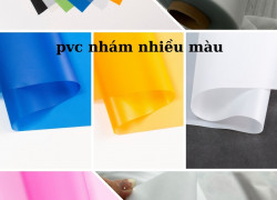 mua màng nhựa pvc dẻo nhám nhiều màu tại sài gòn