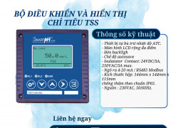 THIẾT BỊ GIÁM SÁT NỒNG ĐỘ TSS TRONG NƯỚC THẢI - HÃNG SMARTPH