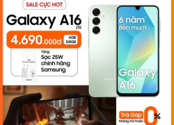 Siêu phẩm mới Samsung galaxy A16