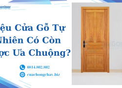 Liệu Cửa Gỗ Tự Nhiên Có Còn Được Ưa Chuộng?