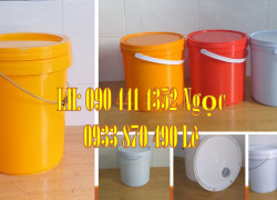 Thùng sơn 30 lít đựng dầu, vỏ thùng đựng sơn 22 lít giá bao nhiêu, sản xuất vỏ thùng sơn 20 lít trơn cao cấp