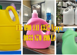 Can nhựa 5 lít đựng nước giặt, can nhựa đựng nước xả 4 lít, can nhựa 3.8 lít đựng nước lau sàn