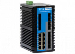 ICS6420-8GT8GS4XS-2P48: 20-Port Gigabit/10Gigabit Layer 3 Industrial Ethernet Switch