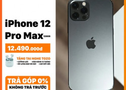 Lên đời điện thoại dịp cuối năm mua ngay Iphone 12 Pro max