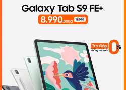 Thưởng thức mọi nội dung yêu thích trên màn hình rộng siêu nét của Galaxy Tab S9 FE+