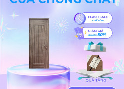 CỬA THÉP VÂN GỖ CHỐNG CHÁY