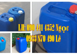 Can nhựa 10 lít đựng oxy già, can nhựa 20 lít đựng hoá phẩm, can nhựa 25 lít đựng dược phẩm, can nhựa