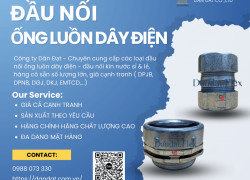 Đầu nối ống luồn dây điện, Phụ kiện ống luồn dây điện, Ống luồn dây điện bọc nhựa bọc lưới inox