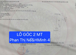 🔴💥Đất lô góc 2 mặt tiền đường Phan Thị Nể & Hòa Minh 4 - cách biển chỉ 70m