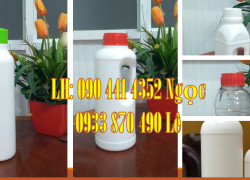 Chai nhựa 1 lít nắp garenty, vỏ chai nhựa 0.5 lít giá rẻ, chai nhựa 250ml đựng thuốc nhuộm, chai nhựa 100ml màu trong