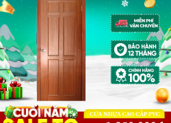 CỬA NHỰA GIẢ GỖ PVC ĐÀI LOAN