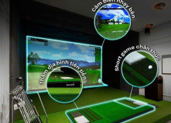 Thi công Phòng golf 3D tại nhà