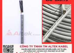 Cáp tín hiệu 8x0.75 shield Altek Kabel