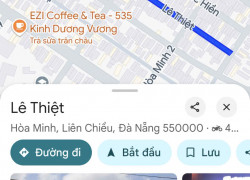 Bán đất đường 5m5 Lê Thiệt, Hoà Minh - GẦN BIỂN