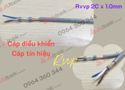 Cáp điều khiển PVC 2 lõi chống nhiễu/không chống nhiễu