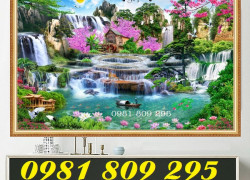 Tranh gạch 3D- gạch tranh trang trí phong cảnh Hn999