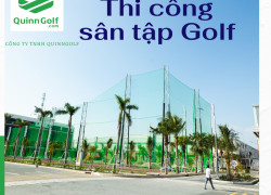 Thiết kế, Thi công, Cung cấp thiết bị cho sân tập golf