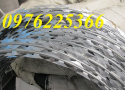 Dây kẽm gai đường kính 30cm, 45cm, 50cm, 60cm, 80cm