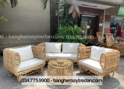 Ghế Armchair hiện đại. - ghế sofa mây tre đan