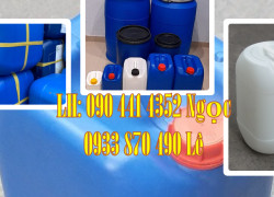 Can nhựa chứa 10 lít chất loãng, can nhựa 20 lít loại tốt, can nhựa 25 lít đựng cồn, can nhựa 30 lít đựng dầu mỡ