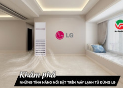 Nhà thầu nhận công trình đi ống đồng Máy lạnh tủ đứng LG cho các cửa hàng giá rẻ, bh 1 năm