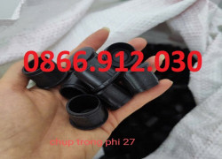 Nắp chụp đầu sắt hộp phi 27mm, bịt đầu sắt hộp