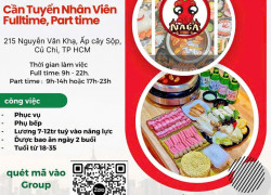 NAGA Cần Tuyển Nhân Phục vụ và Phụ Bếp