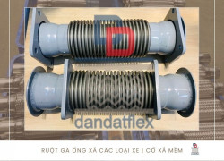 Ruột gà ô tô, Ống nhún inox, Khớp nối mềm ống xả, Bô chống rung, Ống giảm chấn inox